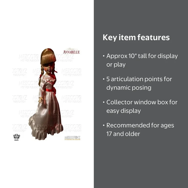 MEZCO Living Dead Dolls Presents: Annabelle Collectible Doll