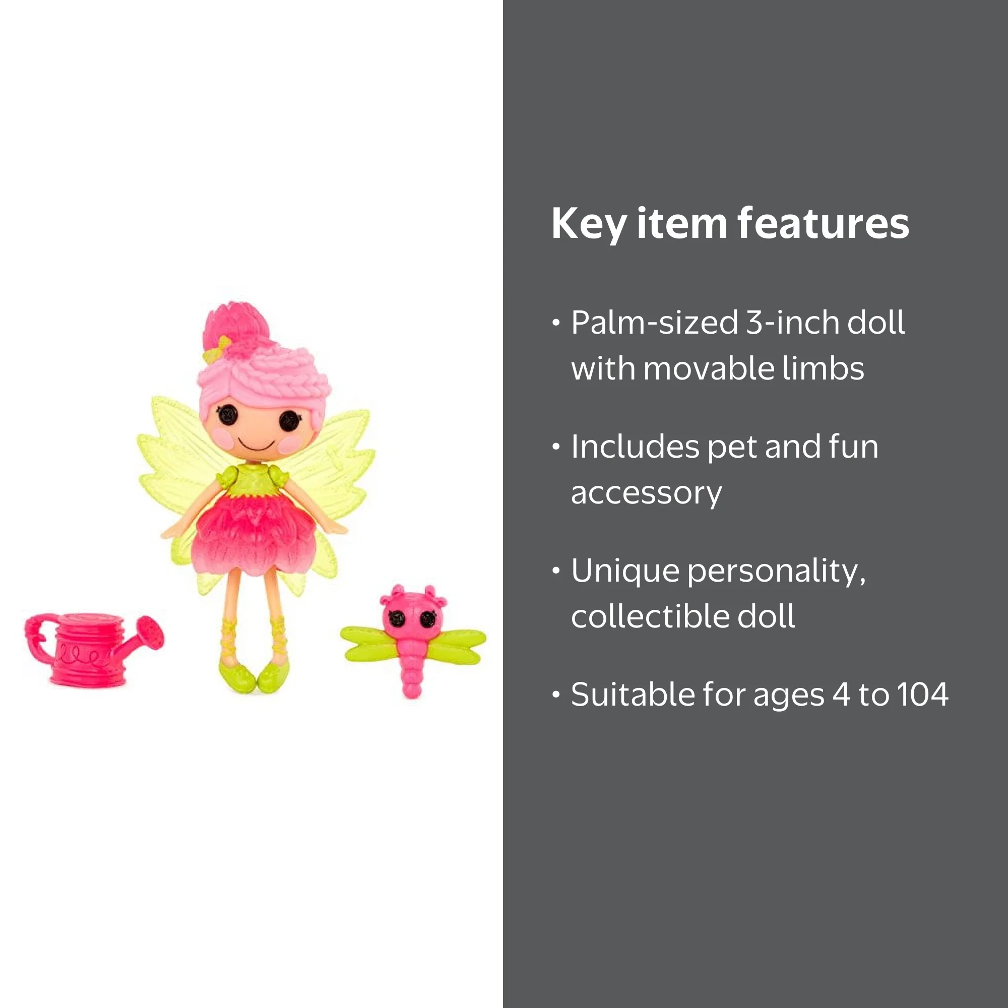 Mini Lalaloopsy Doll- Seed Sunburst - Walmart.com