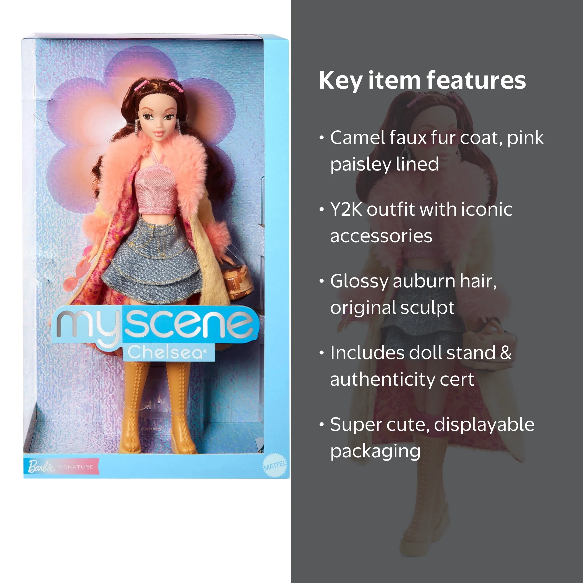 Barbie Signature My Scene Collector Chelsea Doll in Y2K-Inspired