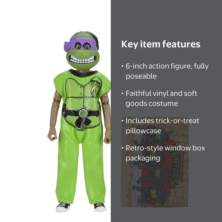 Teenage Mutant Ninja Turtles (1987 Cartoon) x Ben Cooper Costume