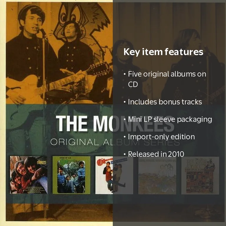 The Monkees - Original Album Series - Music & Performance - CD