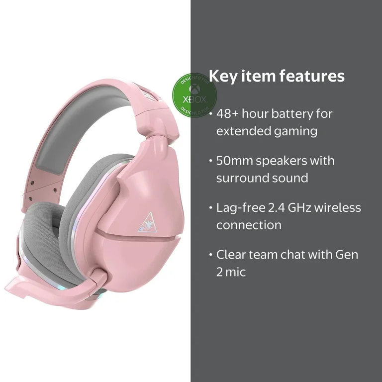 Turtle Beach Stealth 600 Gen 2 MAX Wireless Gaming Headset - Pink