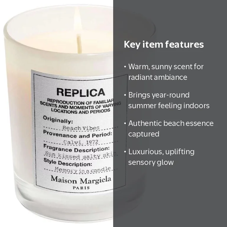 Maison Margiela Replica Scented Candle - Beach Vibes - Walmart.com