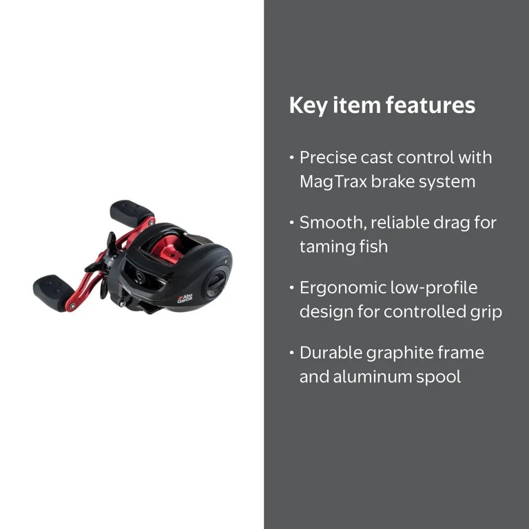 abu garcia black max low profile baitcast reel line capacity Fishing Combo, 6'6 inch Medium Rod, Right/Left Handed The Black Max low profile baitcast reel is engineered with class Abu Garcia Black Max Low