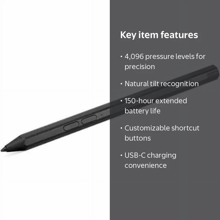 Lenovo Precision Pen 2 Stylus for Laptop - Digital Pencil with