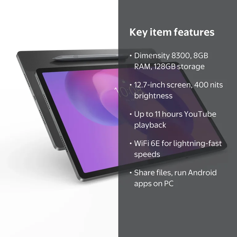 Lenovo, Idea Tab Pro, Gray, 12.7-inch, 8GB RAM, 128GB Storage Lenovo, Idea Tab Pro, Gray, 12.7-inch, 8GB RAM, 128GB Storage