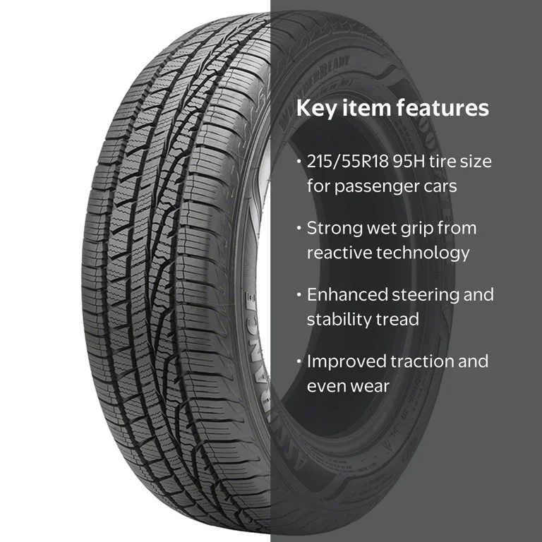 Goodyear, Passenger Tire, 215/55R18 95H, All Weather - Walmart.com