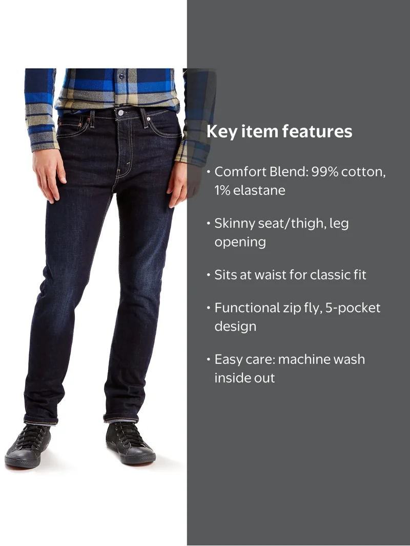 Levi's Men's 510 Skinny Fit Jeans - Walmart.com