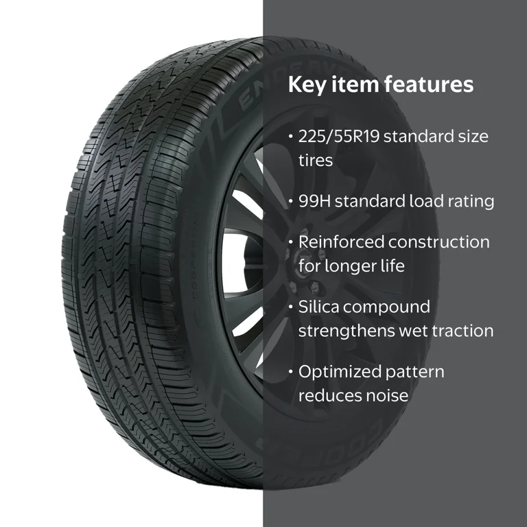 ENPLUS 19インチ Cooper Endeavor Plus All Season 225/55R19 99H Passenger Tire, CUV