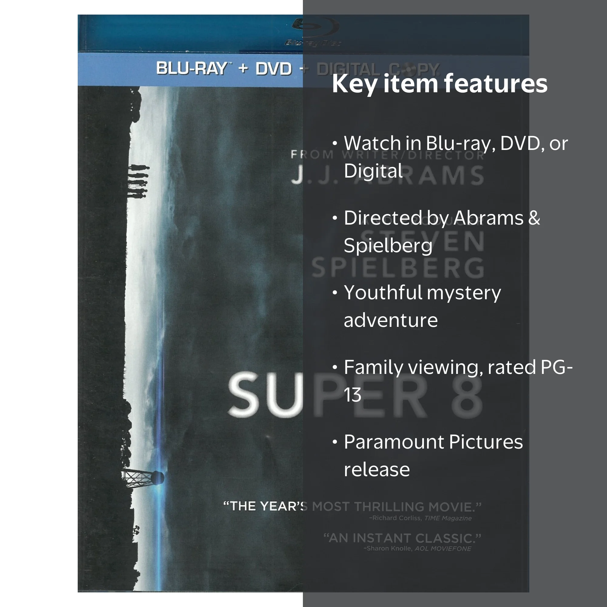 Paramount - Super 8 [BLU-RAY] - Walmart.com