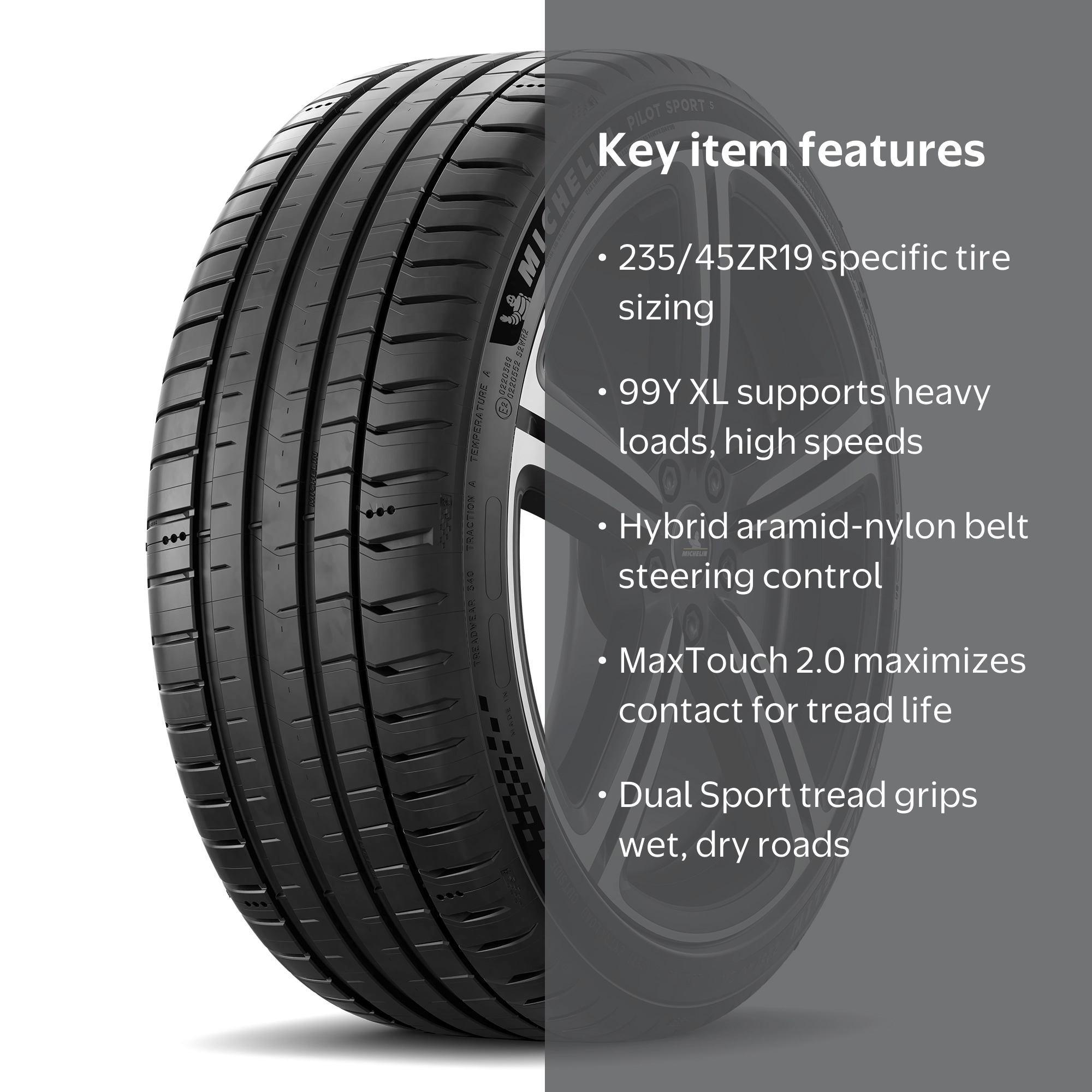 チャイ 2X NEW KORMORAN BY MICHELIN 235/35/19 235 35 ZR19 91Y XL UHP TYRES