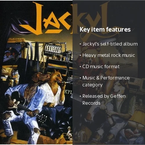 Geffen Records, Music & Performance, Jackyl - Jackyl - CD