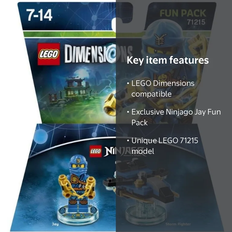 LEGO Ninjago LEGO Dimensions Jay Exclusive Fun Pack #71215