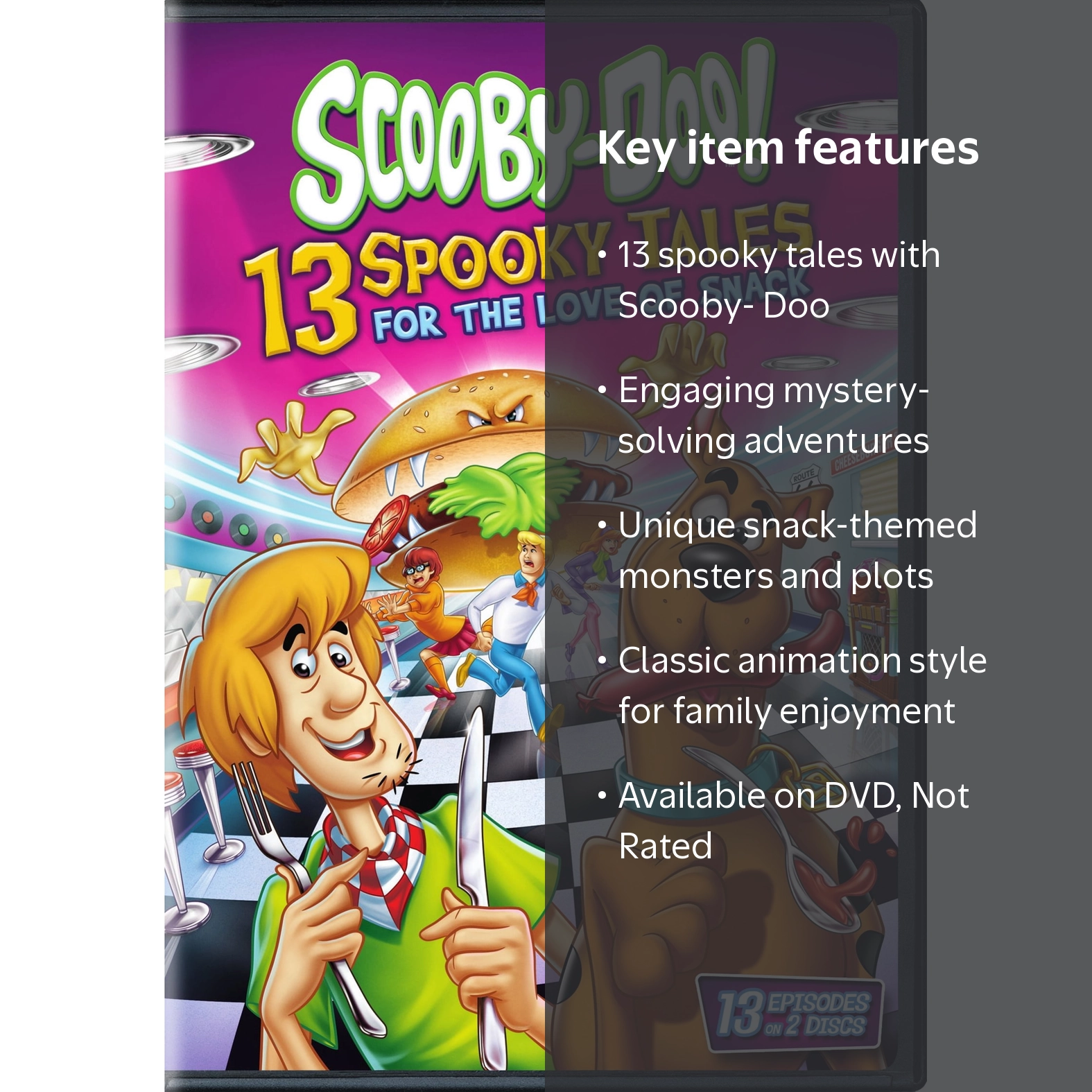 Scooby-Doo! 13 Spooky Tales for the Love of Snack! (DVD) - Walmart.com