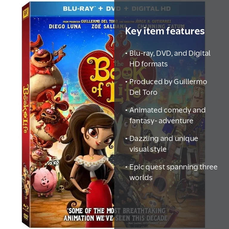 【中古】「未使用品」Book of Life & Epic 2 Blu-ray Animated Family Fun Bundle Set The Book of Life Blu-ray DVD Digital HD PG Animated Fantasy