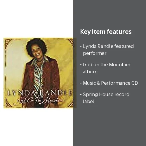 Lynda Randle - God on the Mountain - Music & Performance - CD