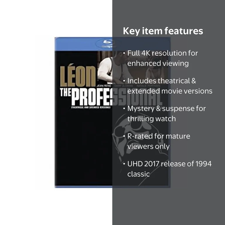 Sony Pictures Entertainment, Leon The Professional Blu-ray, Jean