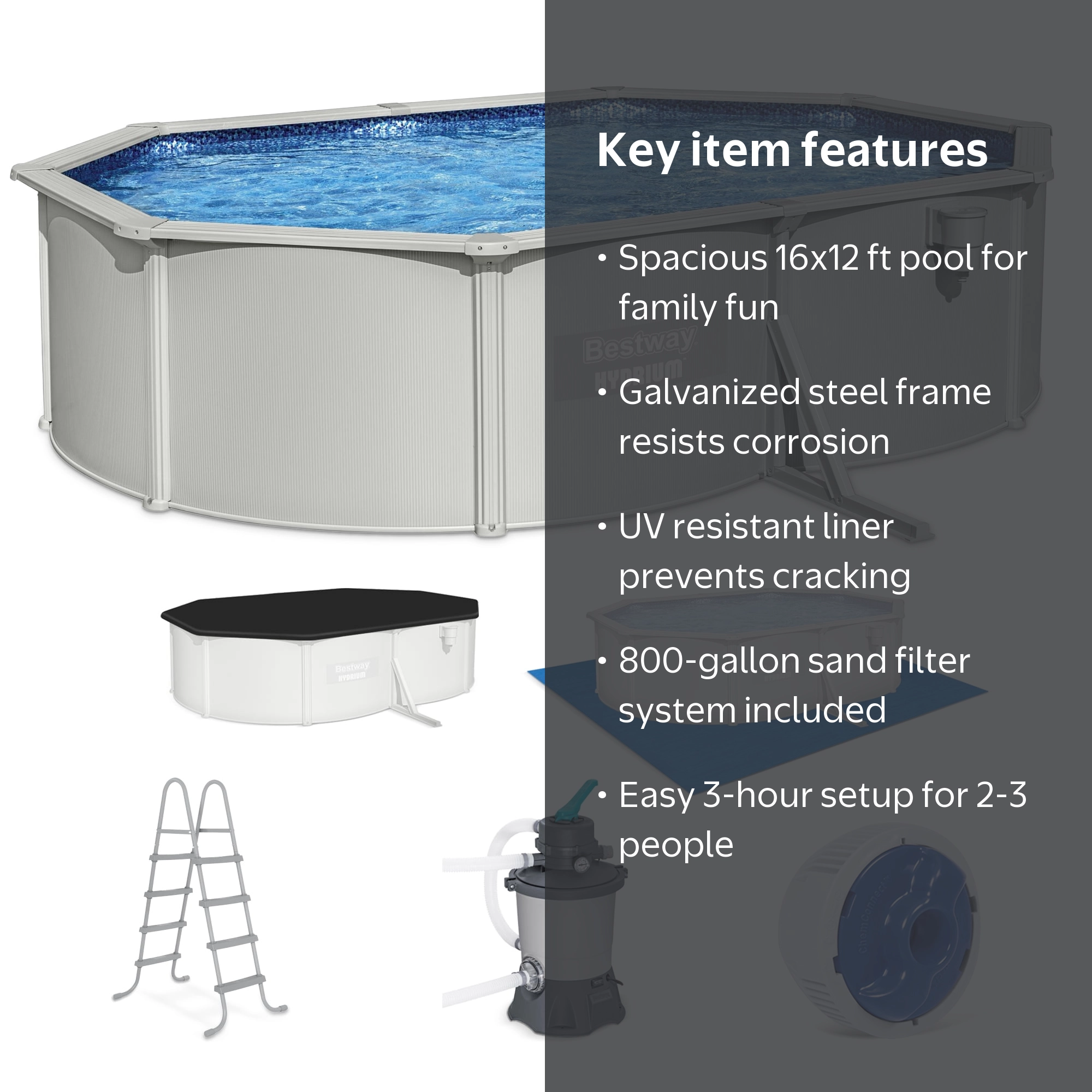 Bestway Hydrium 16'5