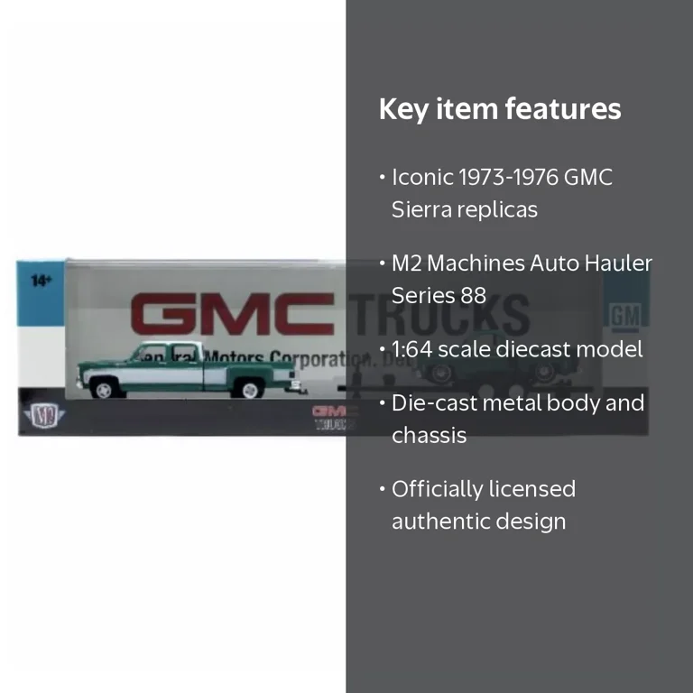 M2 Machines 1973 GMC Sierra 3500 Dually & 1976 GMC Sierra Grande
