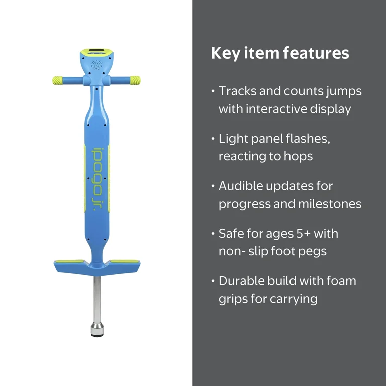 Flybar iPogo Jr. - Worlds First Interactive Counting Pogo Stick
