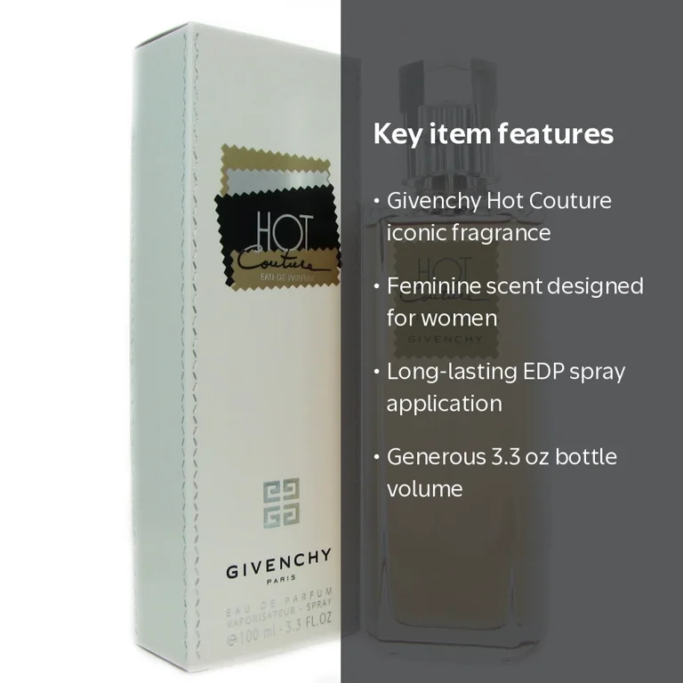Givenchy, Hot Couture for Women, 3.3 fl oz EDP Spray - Walmart.com