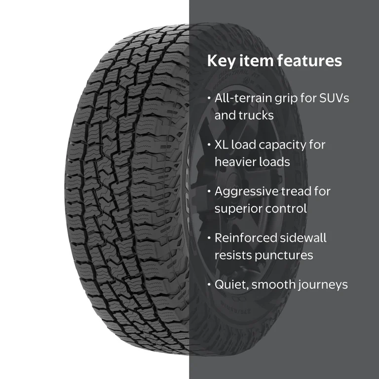 Cooper Discoverer Road+Trail AT All Terrain 255/70R16 115T XL Cooper Discoverer Road+Trail AT All Terrain 255/70R16 115T XL