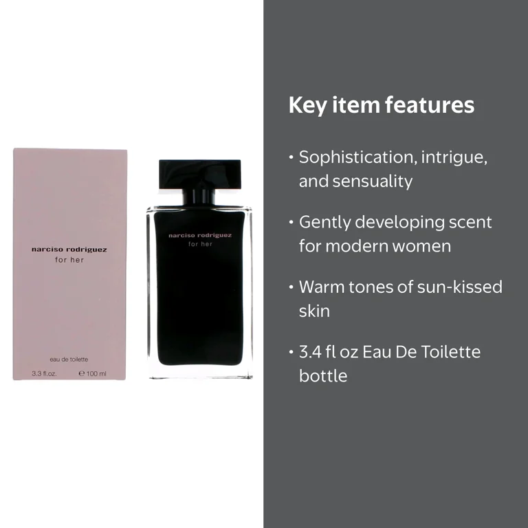 Narciso Rodriguez 3.4 Oz Eau de Toilette Spray - Floral Woody