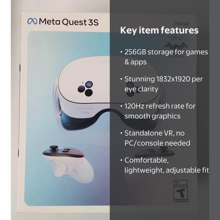 New FT Meta Quest 3S 256GB – All-In-One VR Headset with Advanced