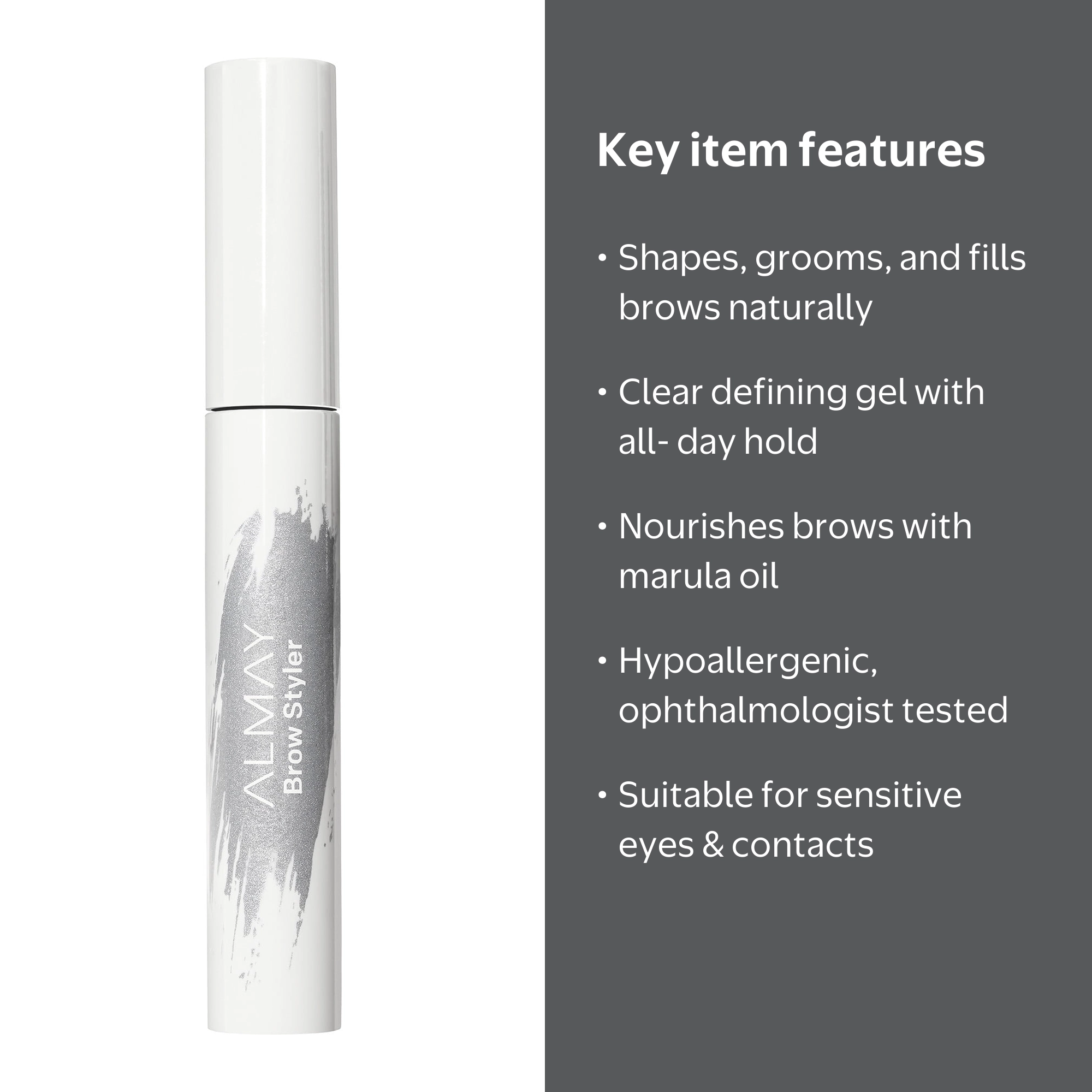 Almay, Brow Mascara, Clear, Hypoallergenic, All Day Wear - Walmart.com