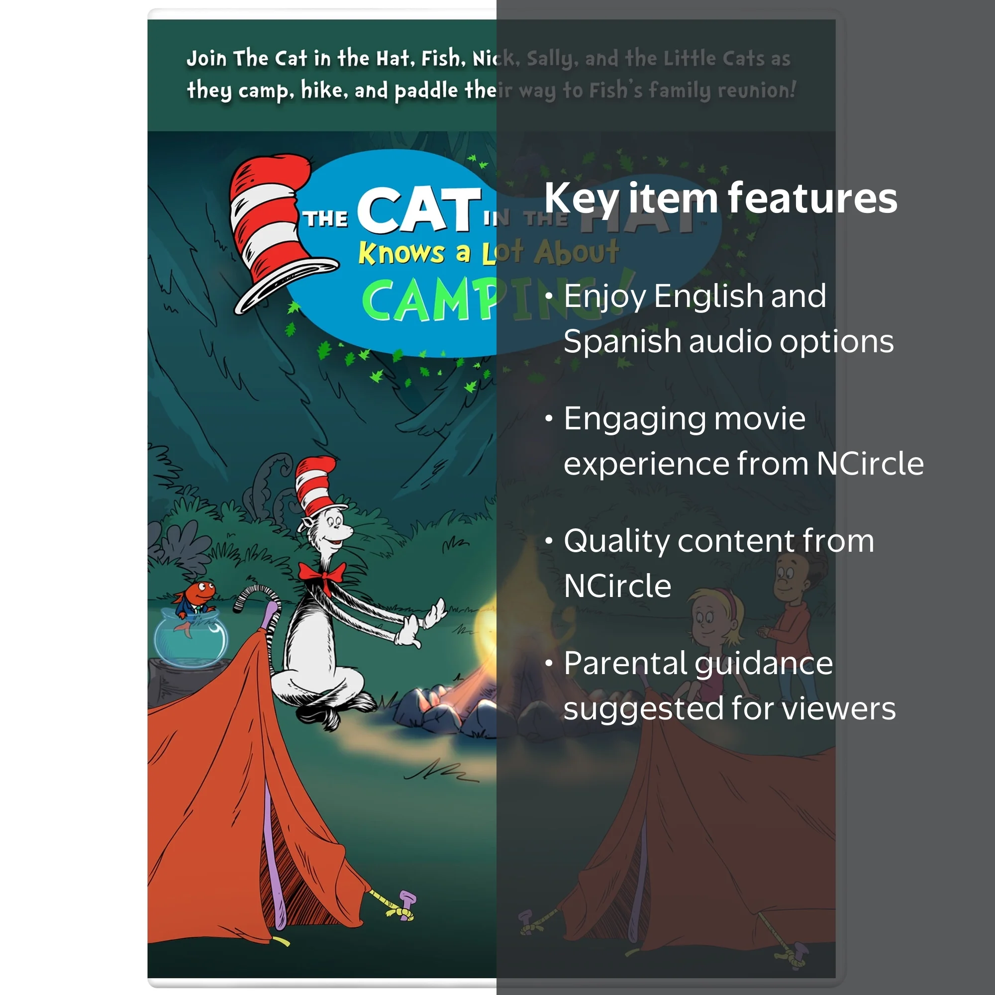 The Cat in the Hat Knows a Lot About Camping! - Walmart.com