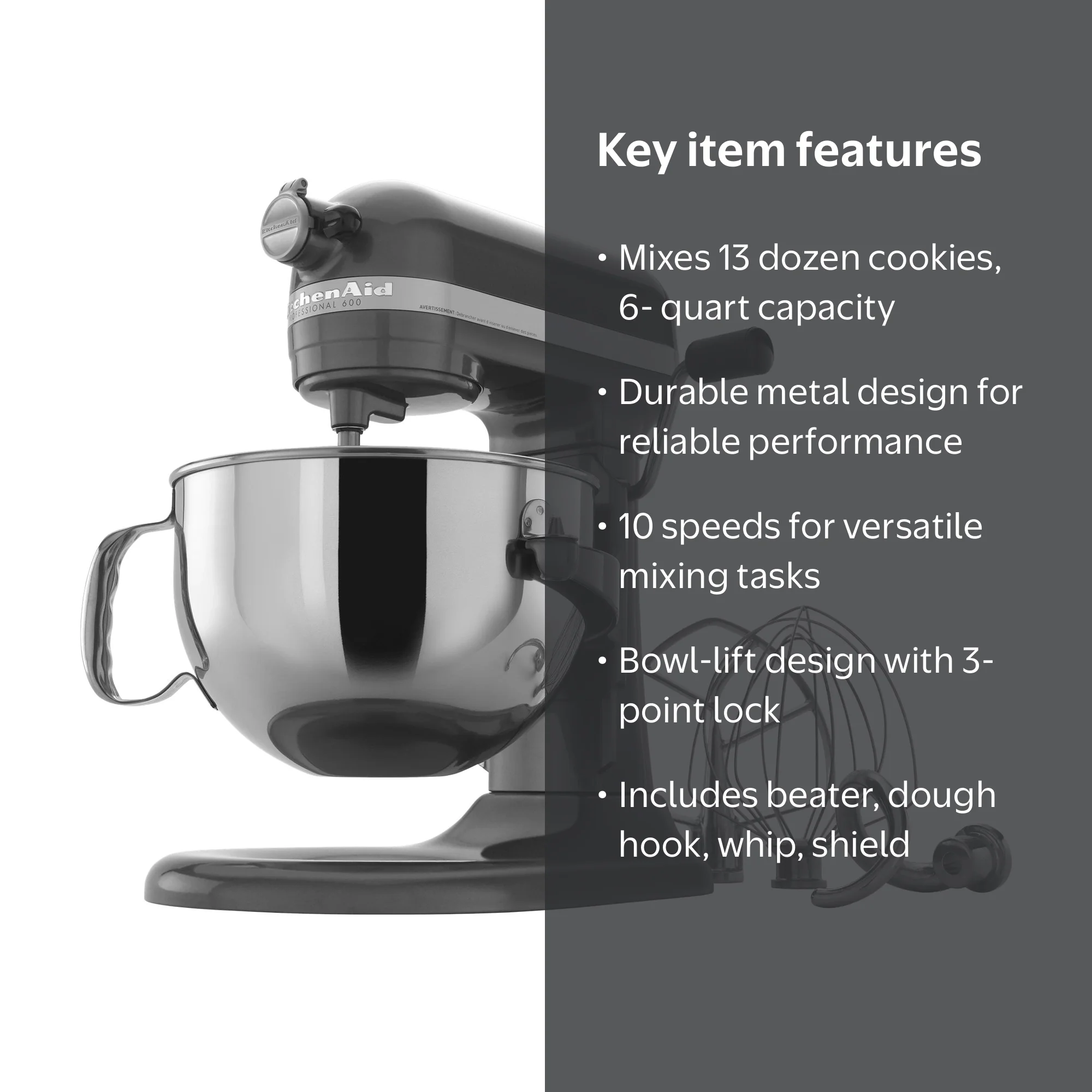 KitchenAid Professional 600™ Series 6 Quart Bowl-Lift Stand Mixer
