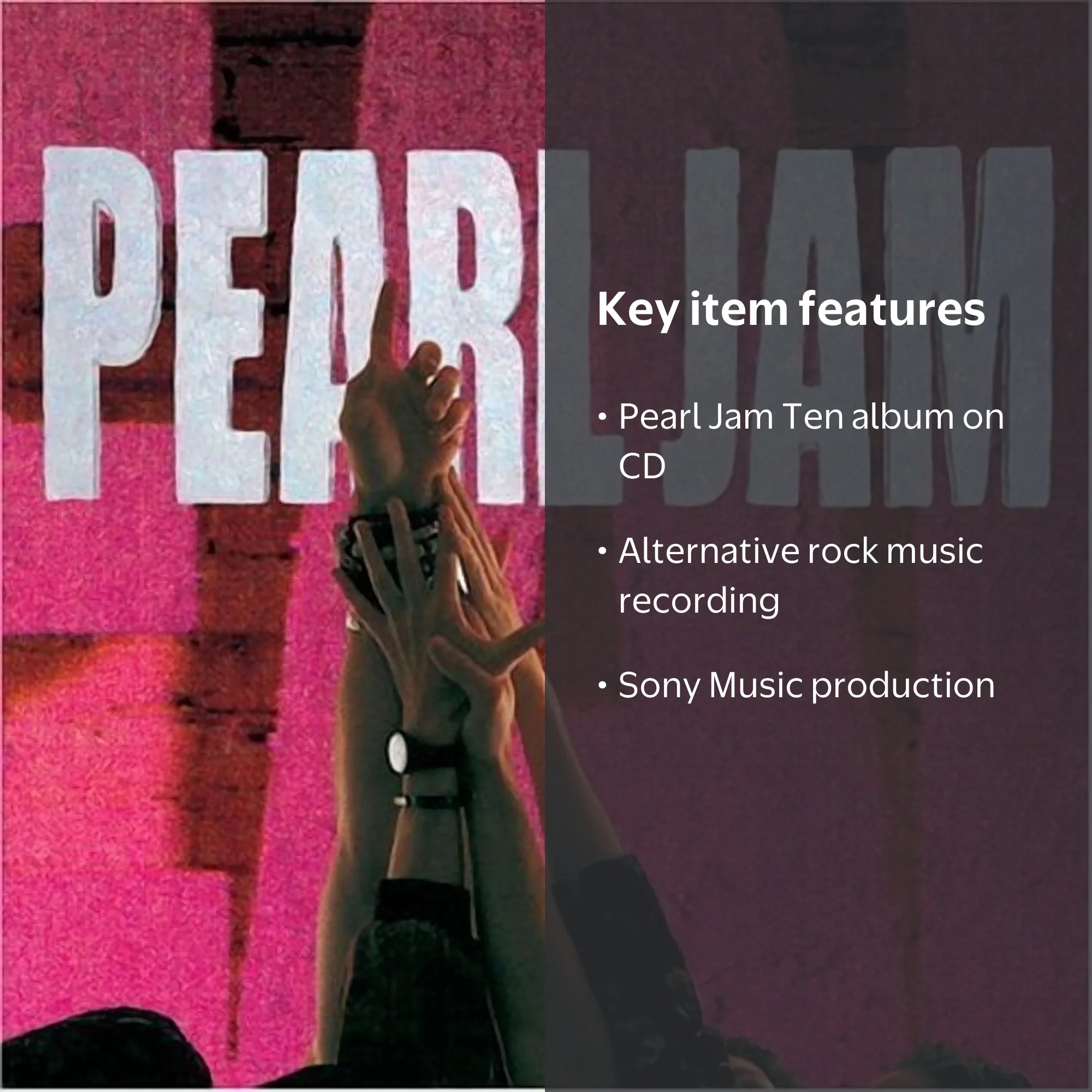 Pearl Jam - Ten - Music & Performance - CD - Walmart.com