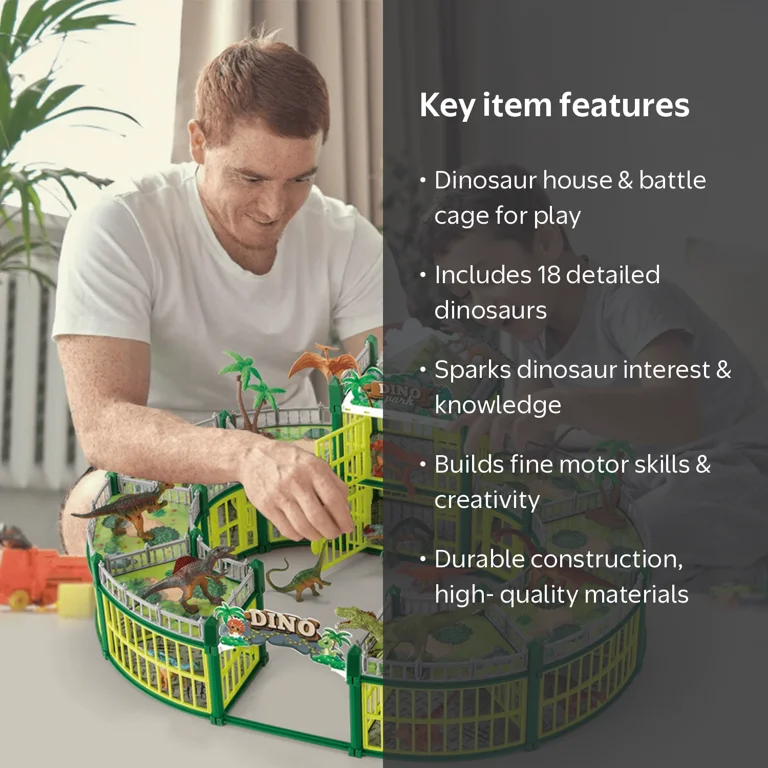 ランベオサウルス＆ディメトロドン他（ブリーランド他）PVCフィギュア５体セット LINXUXIE 215pcs Dinosaur House Play Set with 36 Dinos - Walmart.com