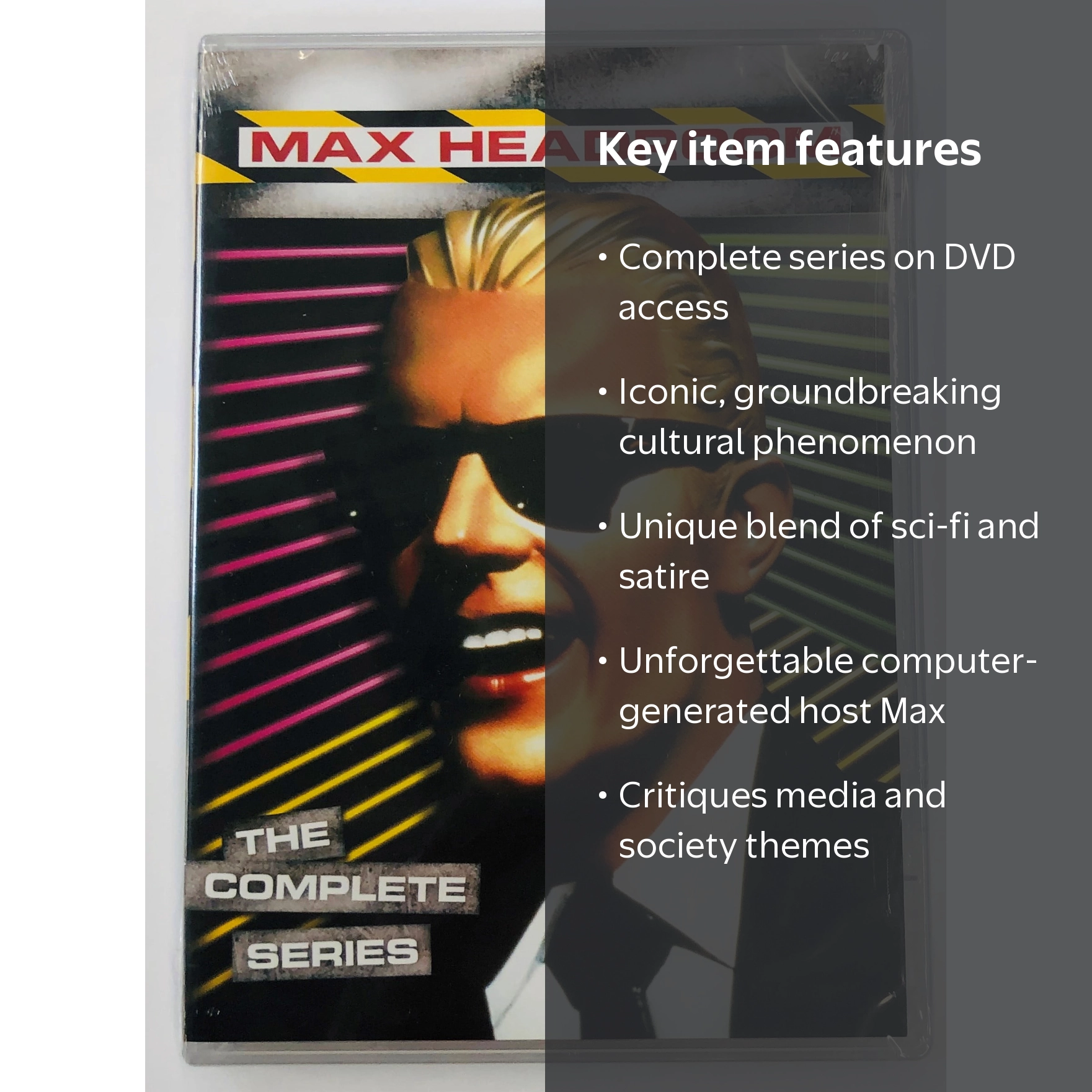 Max Headroom: The Complete Series, DVD, Science Fiction, Shout