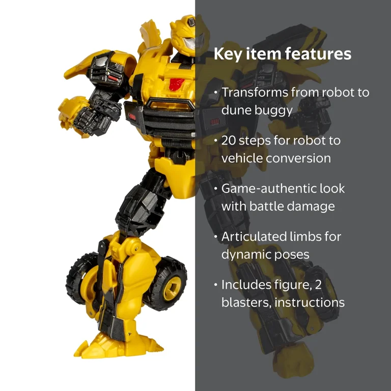 Transformers, Toy Figure, Reactivate Bumblebee Deluxe, Gamer