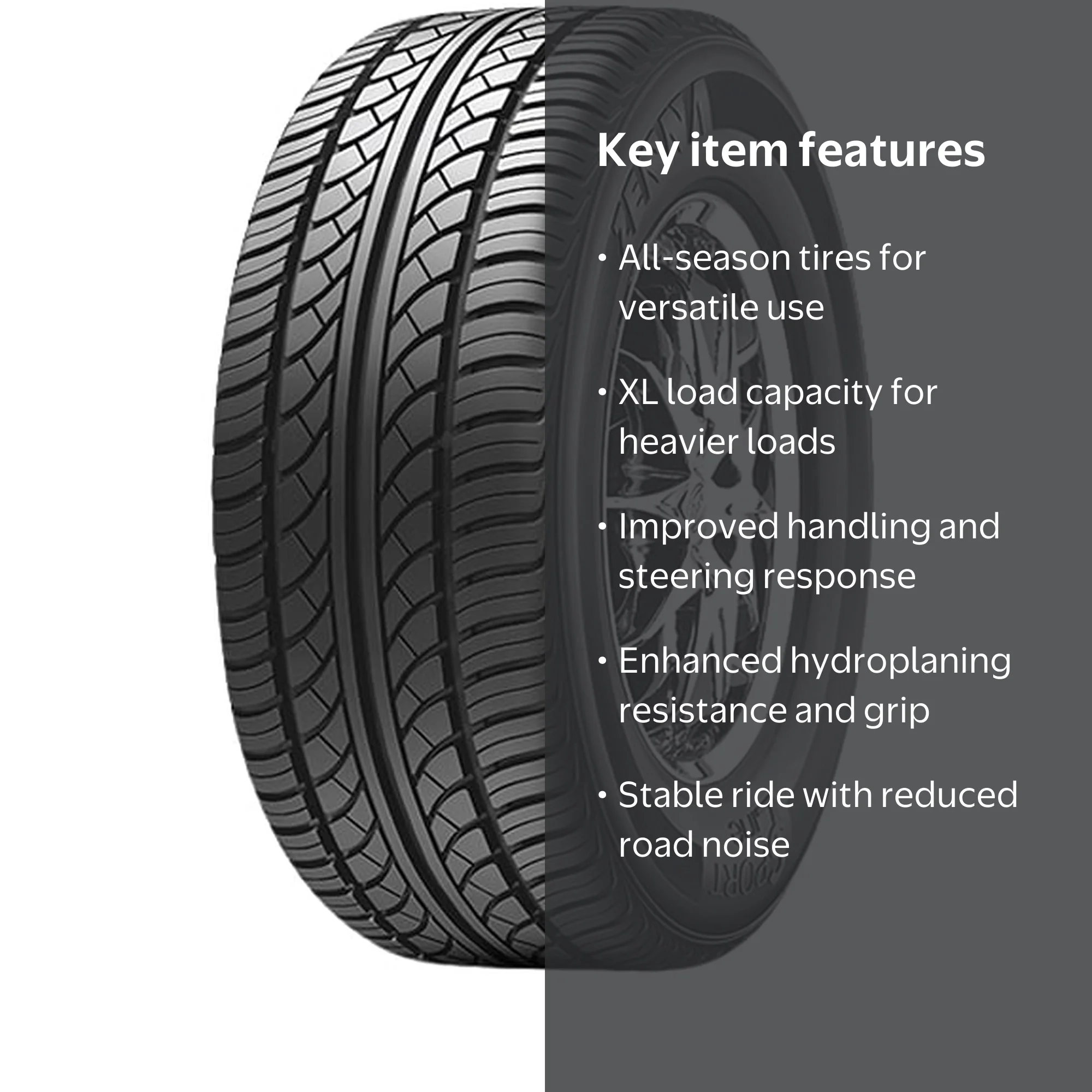Zenna Sport Line All Season 215/55R17 98W XL Passenger Tire