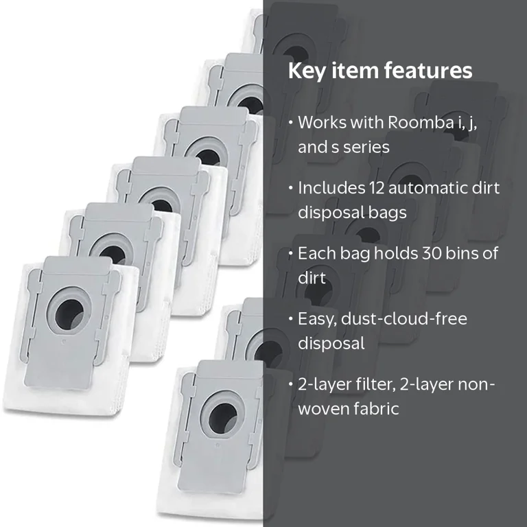 Dust Bag for iRobot Roomba Robot Vacuum i3, i3+, i7, i7+ parts