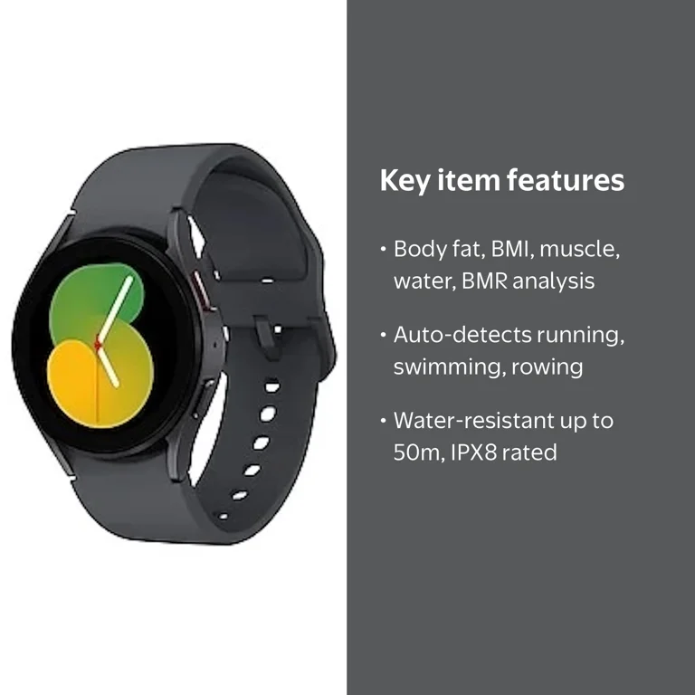 Samsung Galaxy Watch5 40mm, Smartwatch Wearable for Active Health