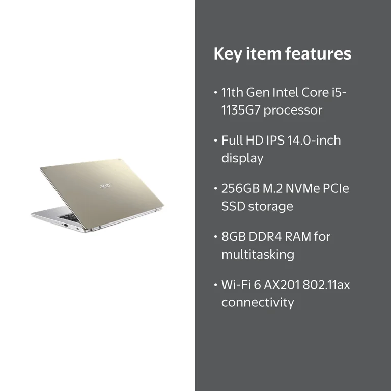 Acer Aspire 5 Laptop, 14