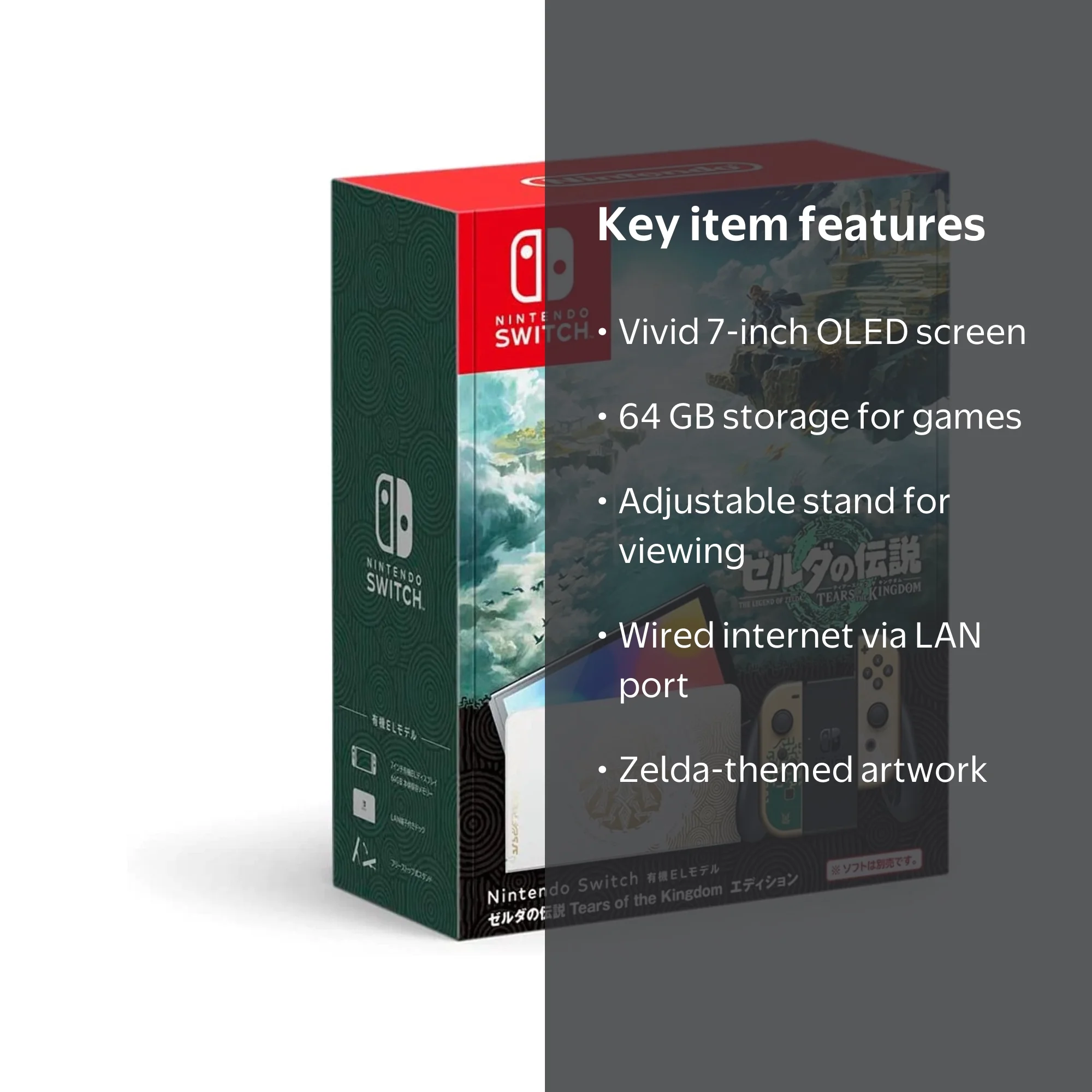 Nintendo Switch – OLED Model - The Legend of Zelda: Tears of the