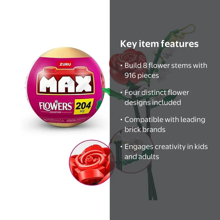 Zuru MAX Premium Building Bricks Collection, 4 Pack - Walmart.com