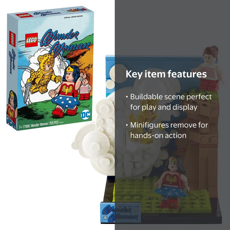 LEGO DC Wonder Woman 77906 Movie Adventure; Featuring Wonder Woman