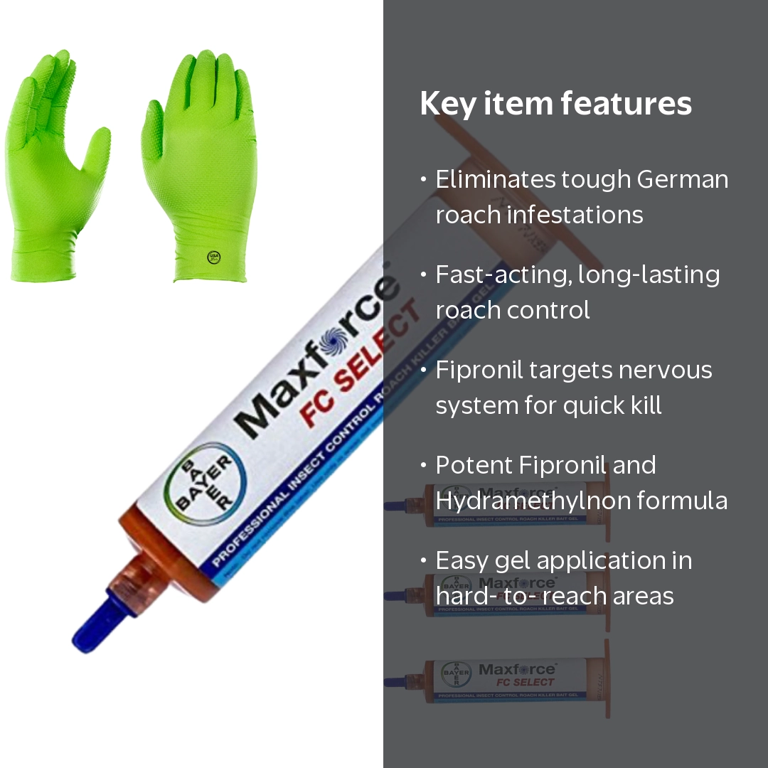 Maxforce Select Roach Killer Bait Gel - German Roach Control with