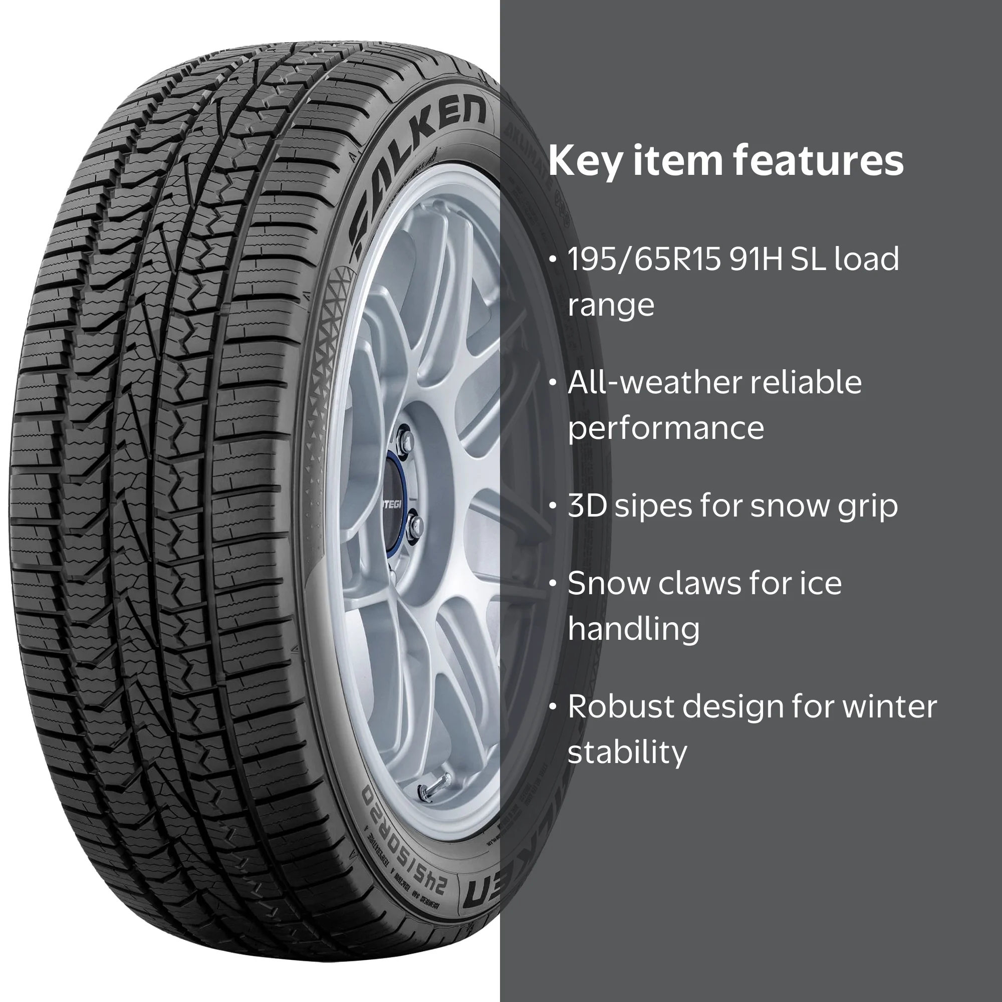 サマータイヤ 新品 195/65R15 91H FALKEN ZIEX ZE914F 4本セット 送料