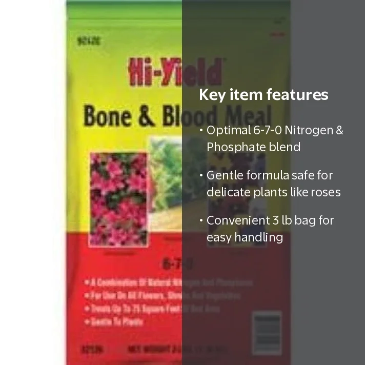 【nabe190様用】SOILED BY BLOOD / Serving The VPG, Bone and Blood Meal, 3 lb Bag, 6-7-0 Fertilizer - Walmart.com