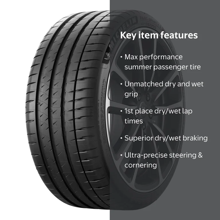 Michelin Pilot Sport 4S 275/35ZR21 (103Y) XL Passenger Car Tire