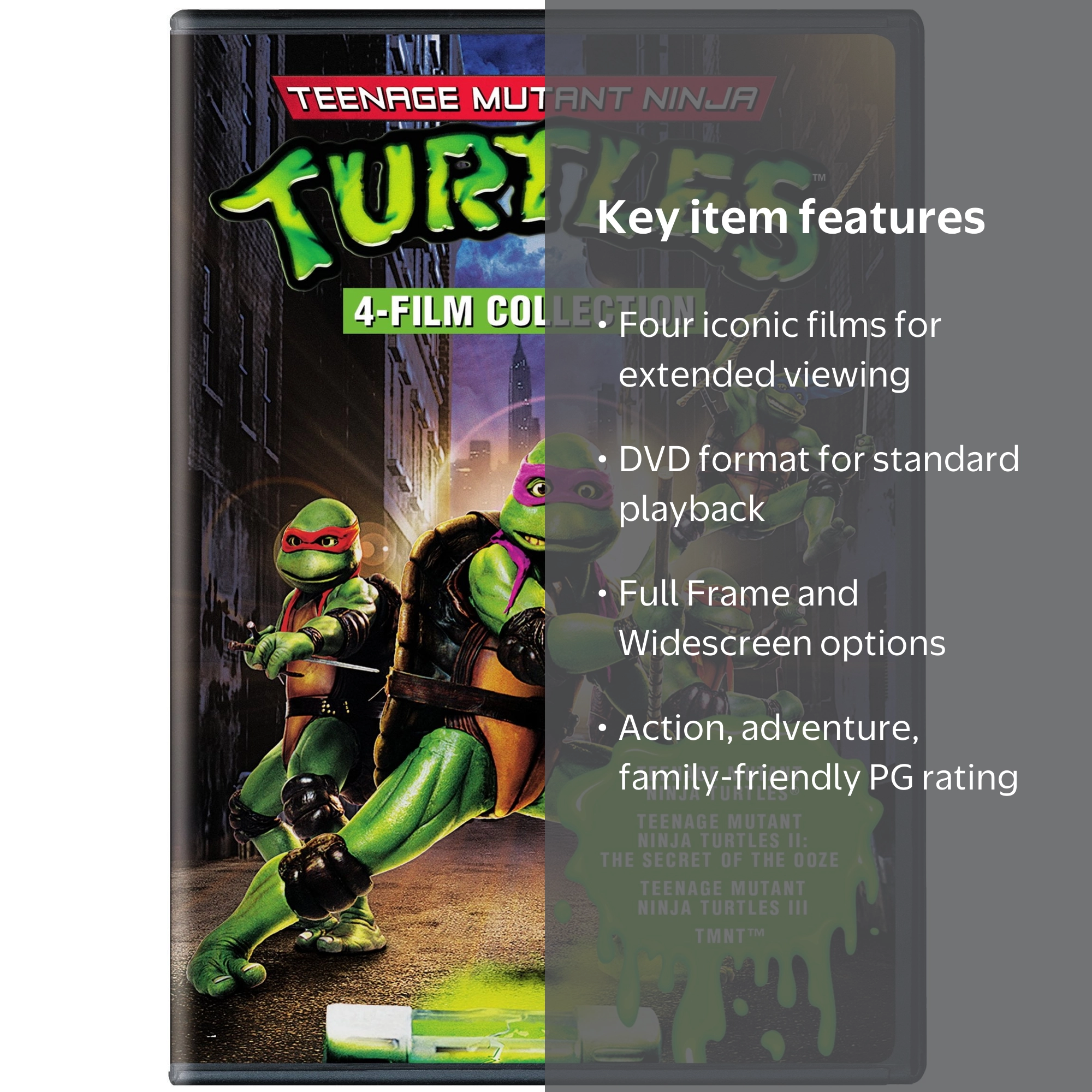 SDS 4 Film Teenage Mutant Ninja Turtles DVD Action Adventure
