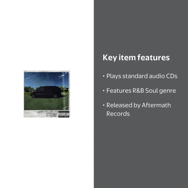 Kendrick Lamar - Good Kid: M.A.A.D City - Music & Performance - CD