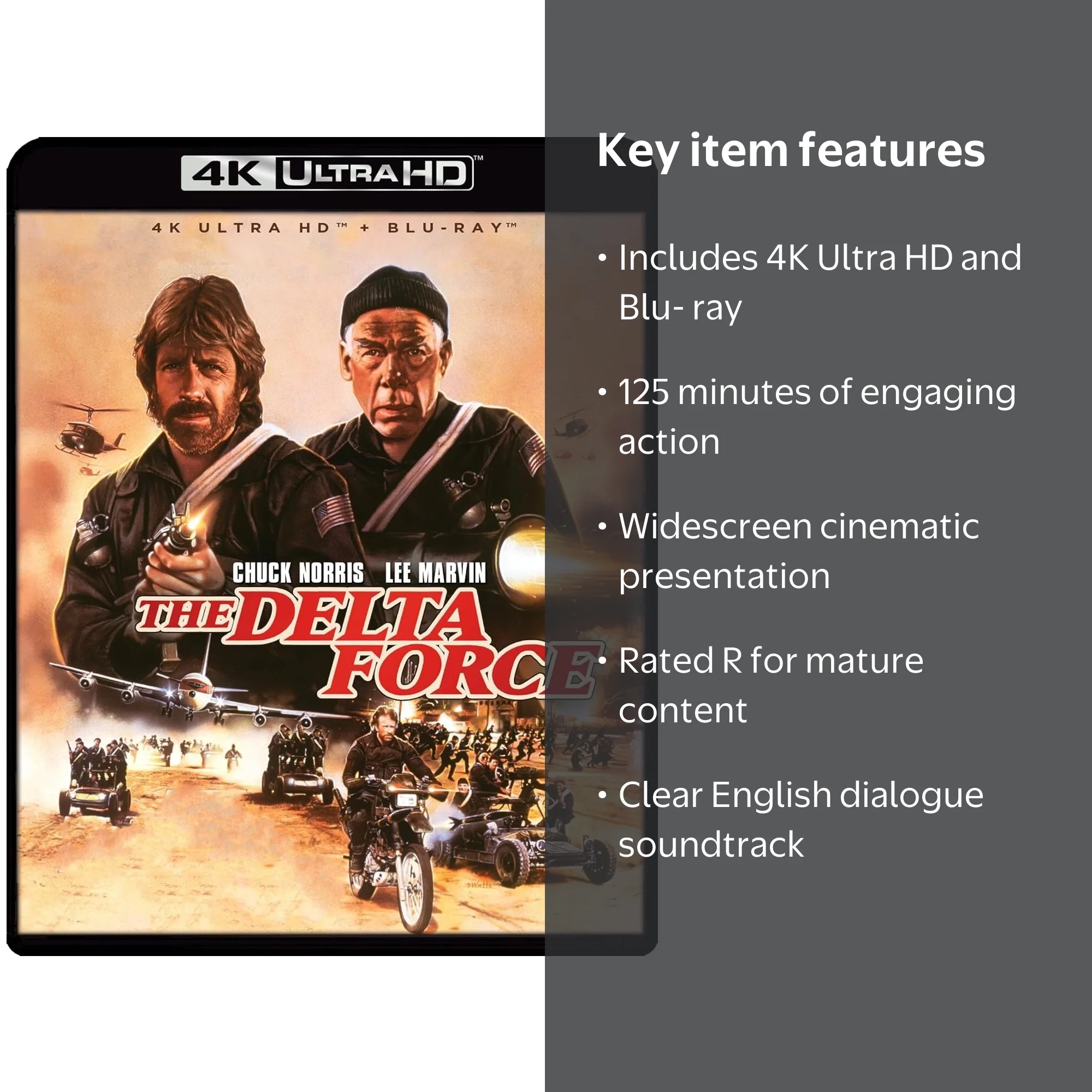 The Delta Force (4K Ultra HD, Blu-ray) - Walmart.com