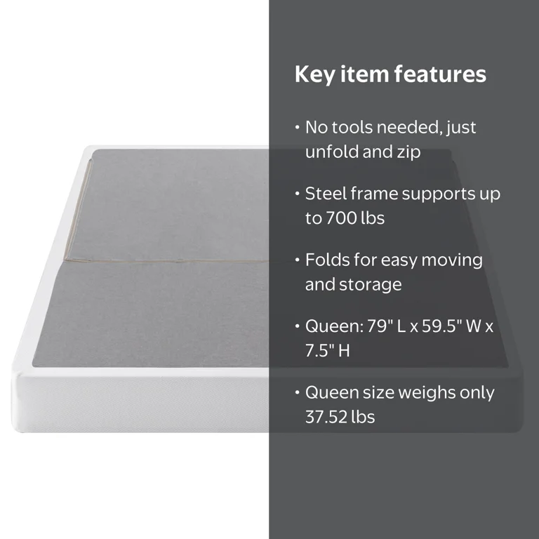Zinus Spa Sensations No Assembly 7.5